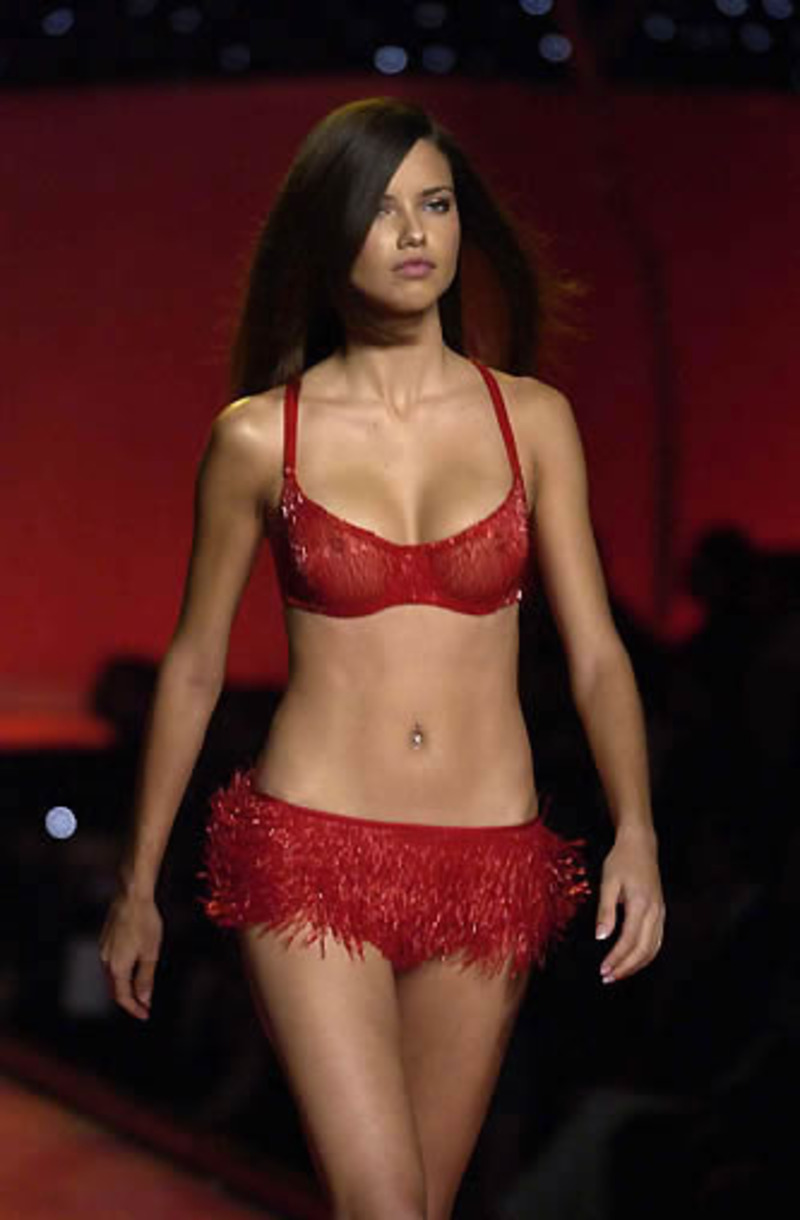 Adriana Lima in various lovely lingerie - 