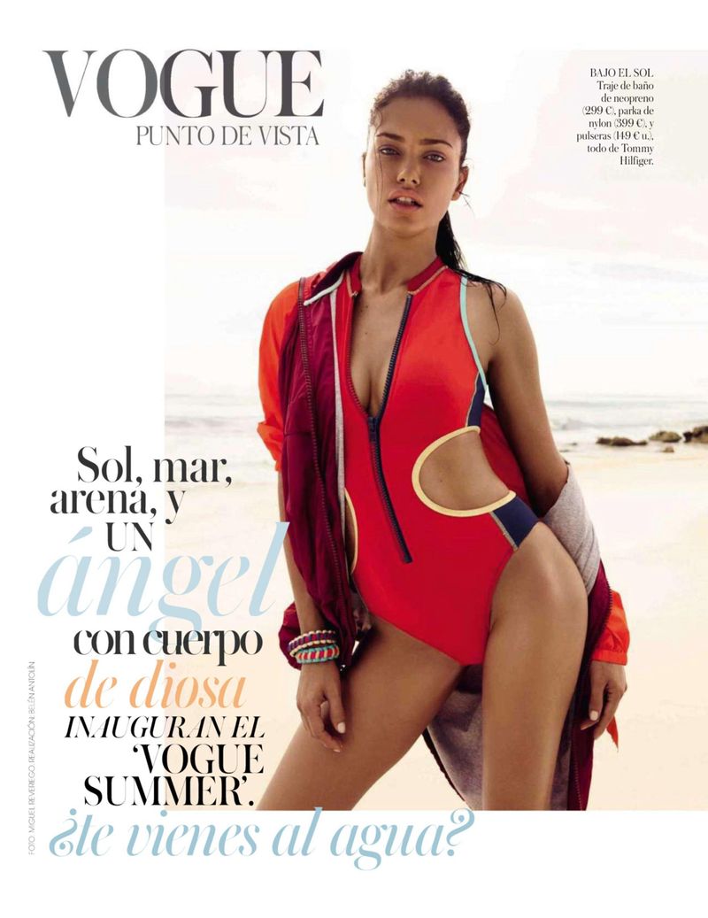 Adriana Lima On The Beach - 