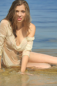 Sexy Russian Teen Strips On The Beach - 10