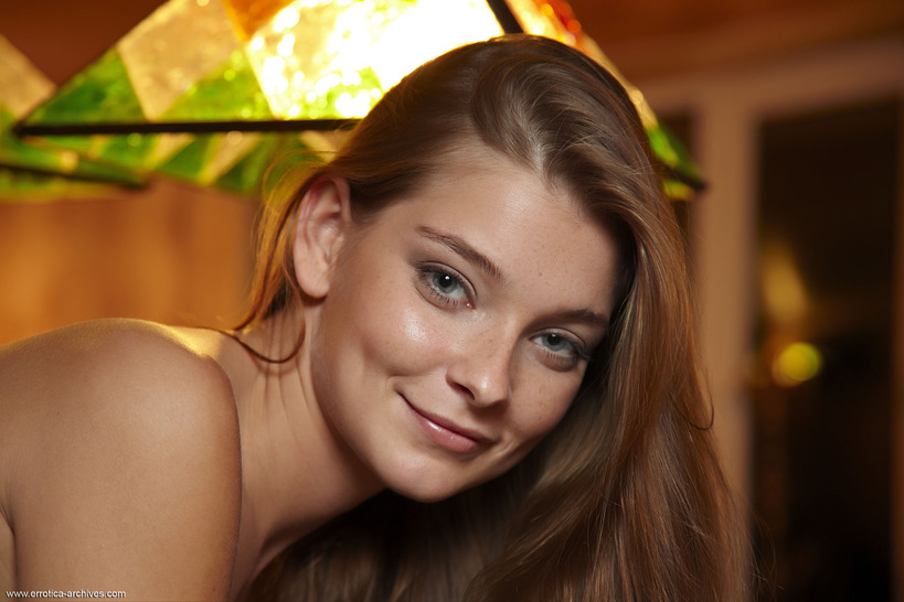 Belle Nude On The Pool Table - 