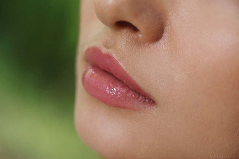 Beautiful Redhead Kika Naked In The Nature - 