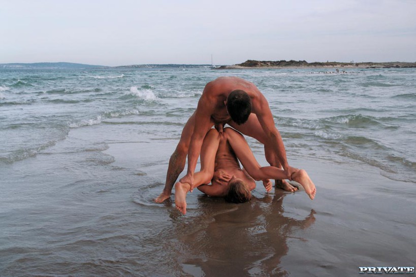 Cayenne Klein Beach Fuck - 