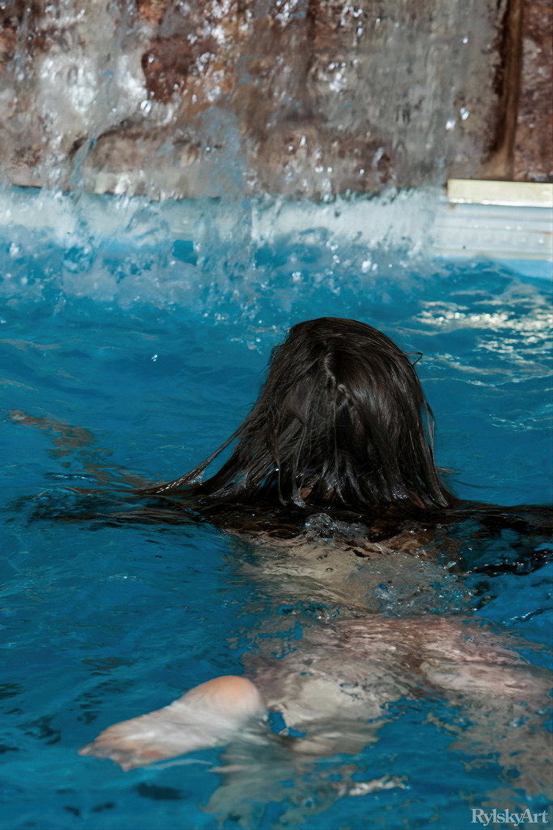 Alexandra In A Greek Bath - 