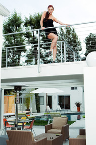 Veronica Ricci shows off her new redhead tresses - 00