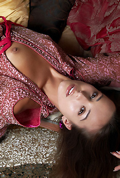 Sexy Brunette Teen Dominika